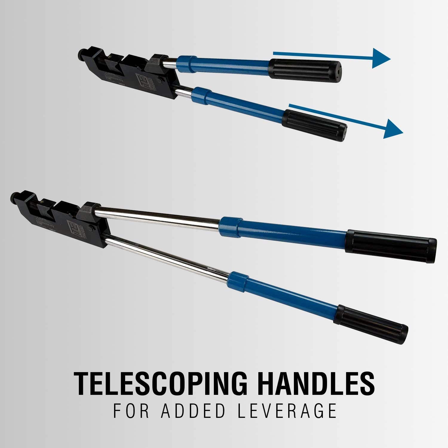 TEMCo TH0020 black-oxide-jaws resist chipping for long life.