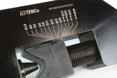 TEMCo TH0020 welder-cable-crimp ready for construction wiring projects.