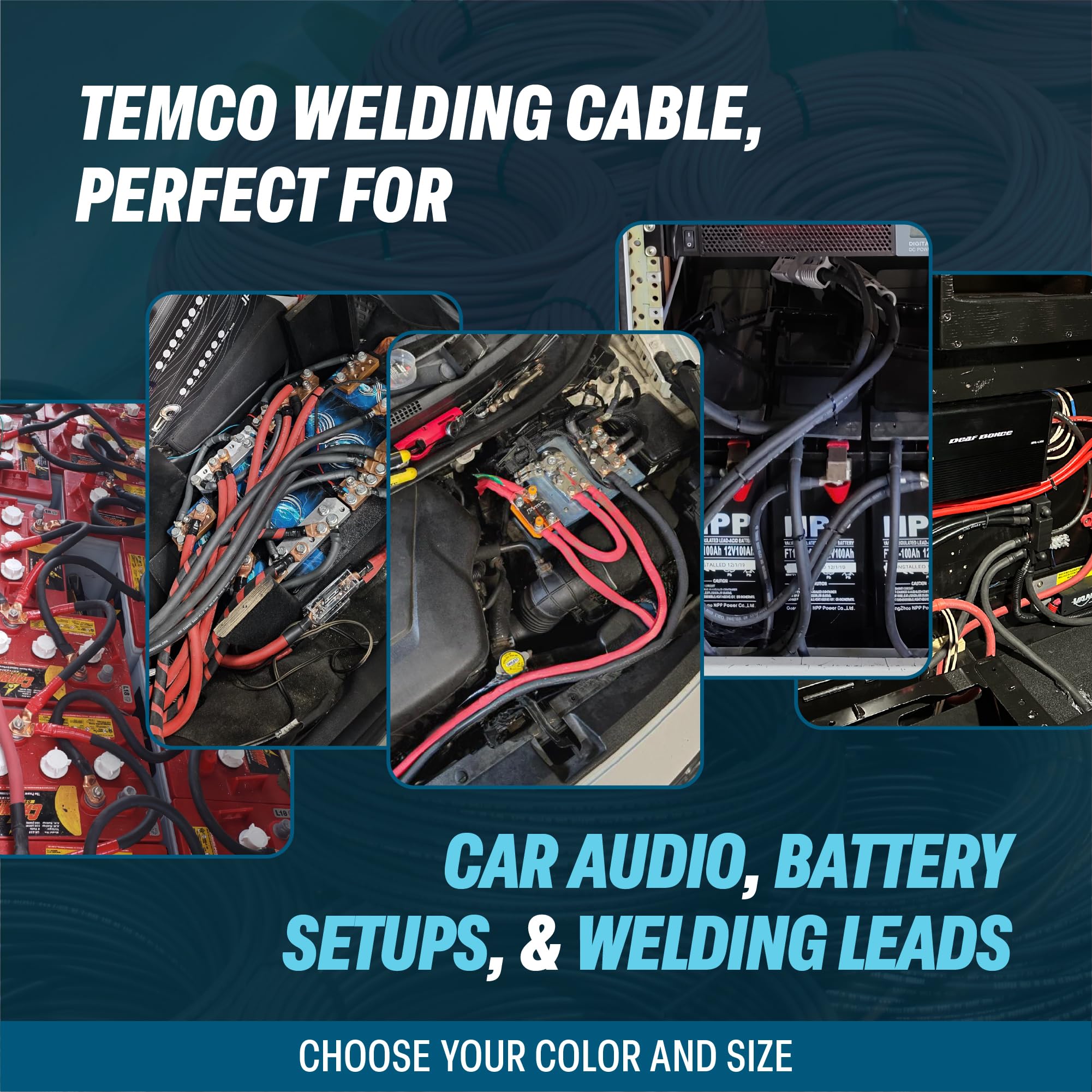 TEMCo welding cable outer jacket delivers durable abrasion resistance
