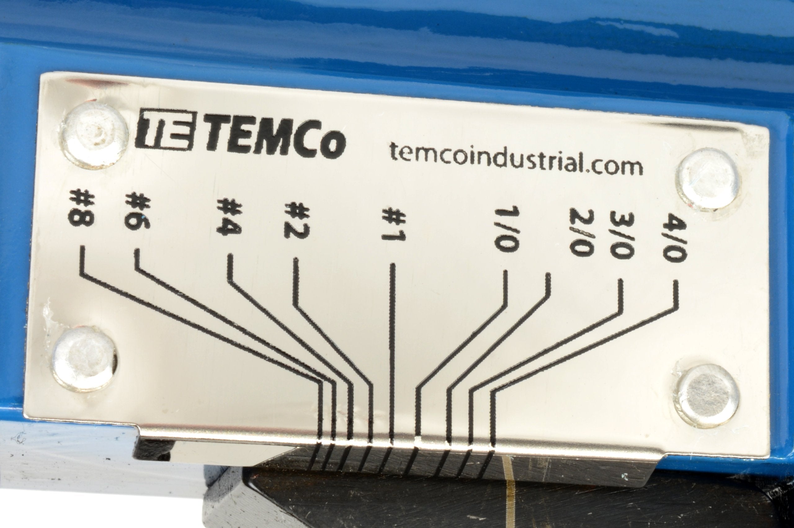 TEMCo wide-range crimping covers 8 AWG through 0000 with no-die changes