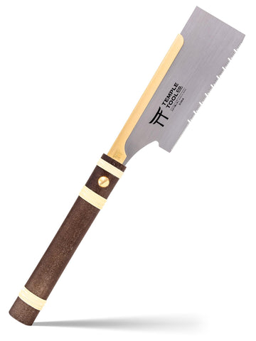 Temple Tool Dozuki 6 blade close-up shows precision teeth for clean cuts
