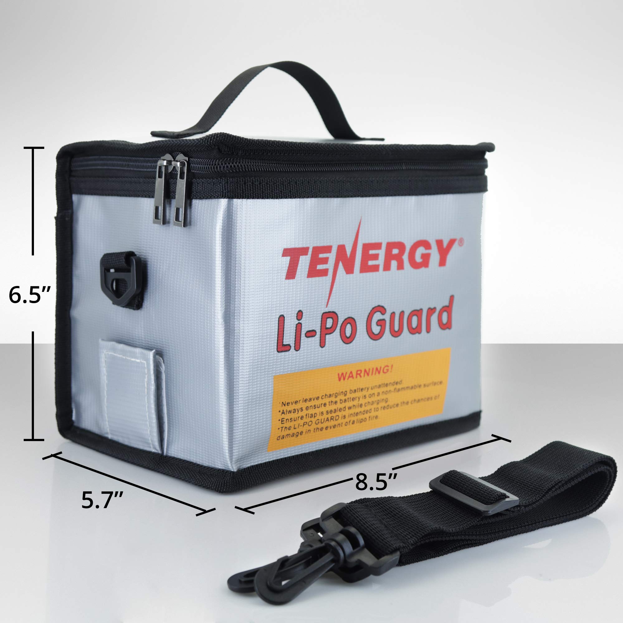 Tenergy LiPo pouch keeps batteries organized at home or on-site