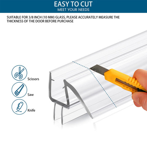 TENGFEEI cut to fit seal customizes to door length.
