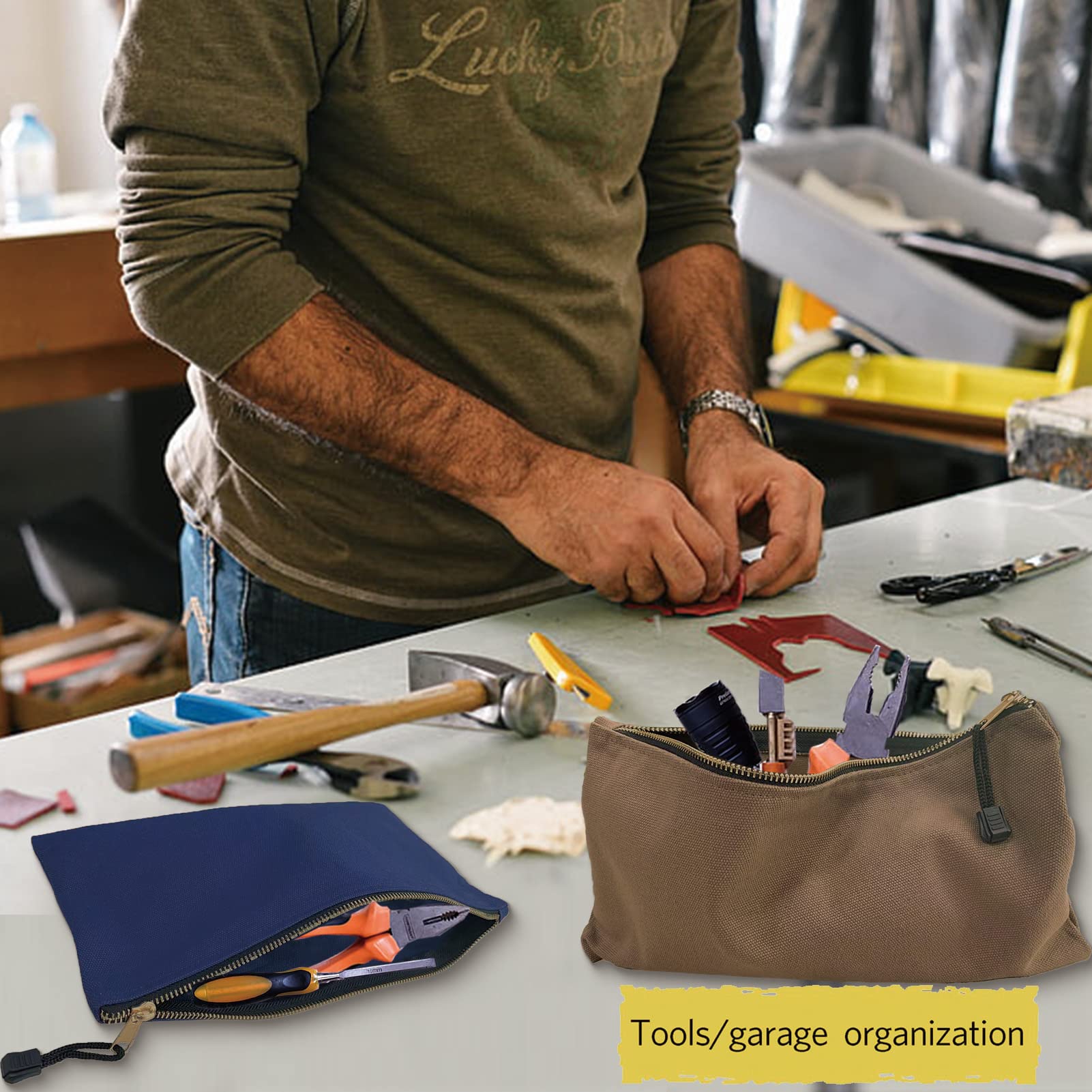 TENGYES portable canvas pouches ideal for on-the-go tasks.