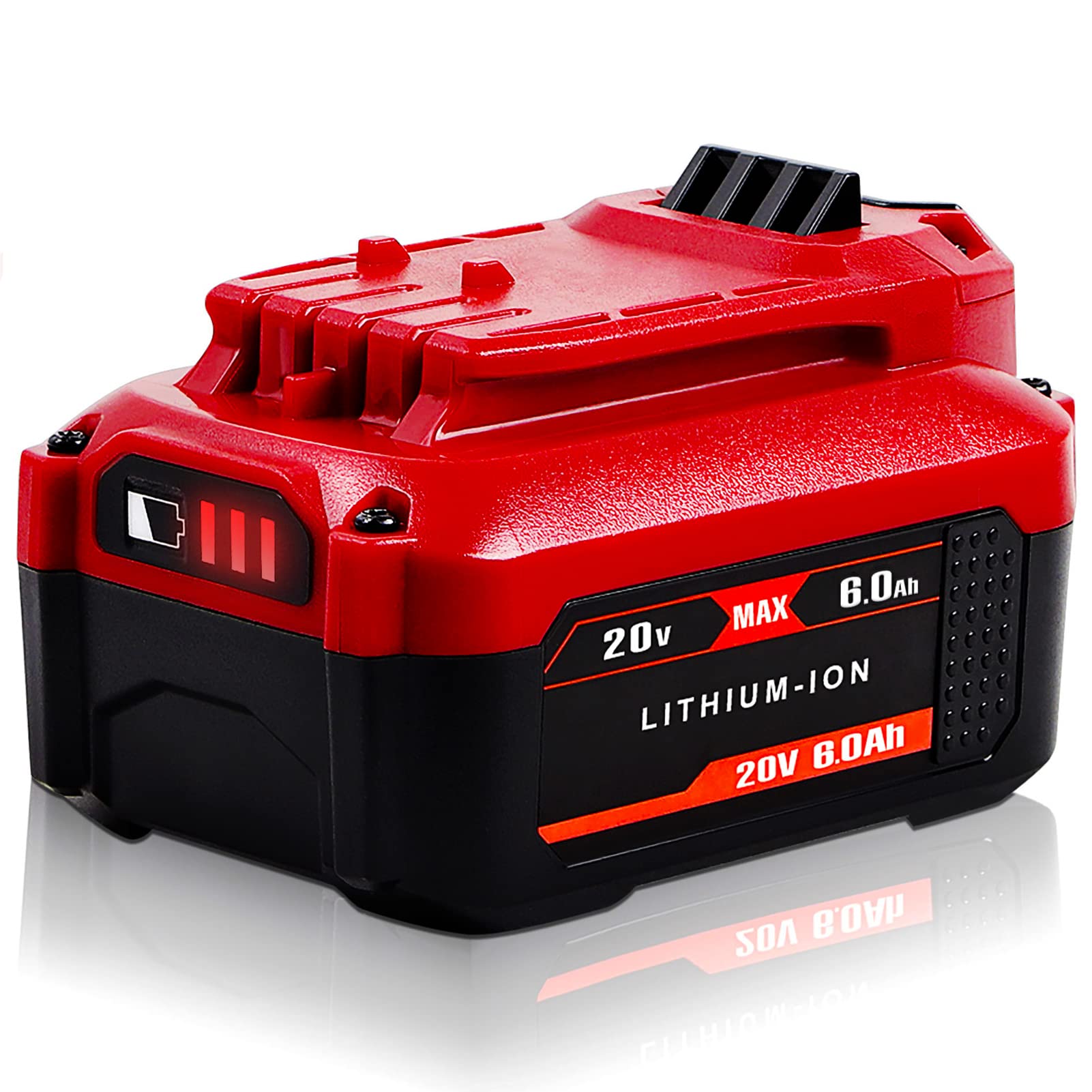 TenHutt 20V 6.0Ah battery cmcb205 powering Craftsman tools with extended runtime