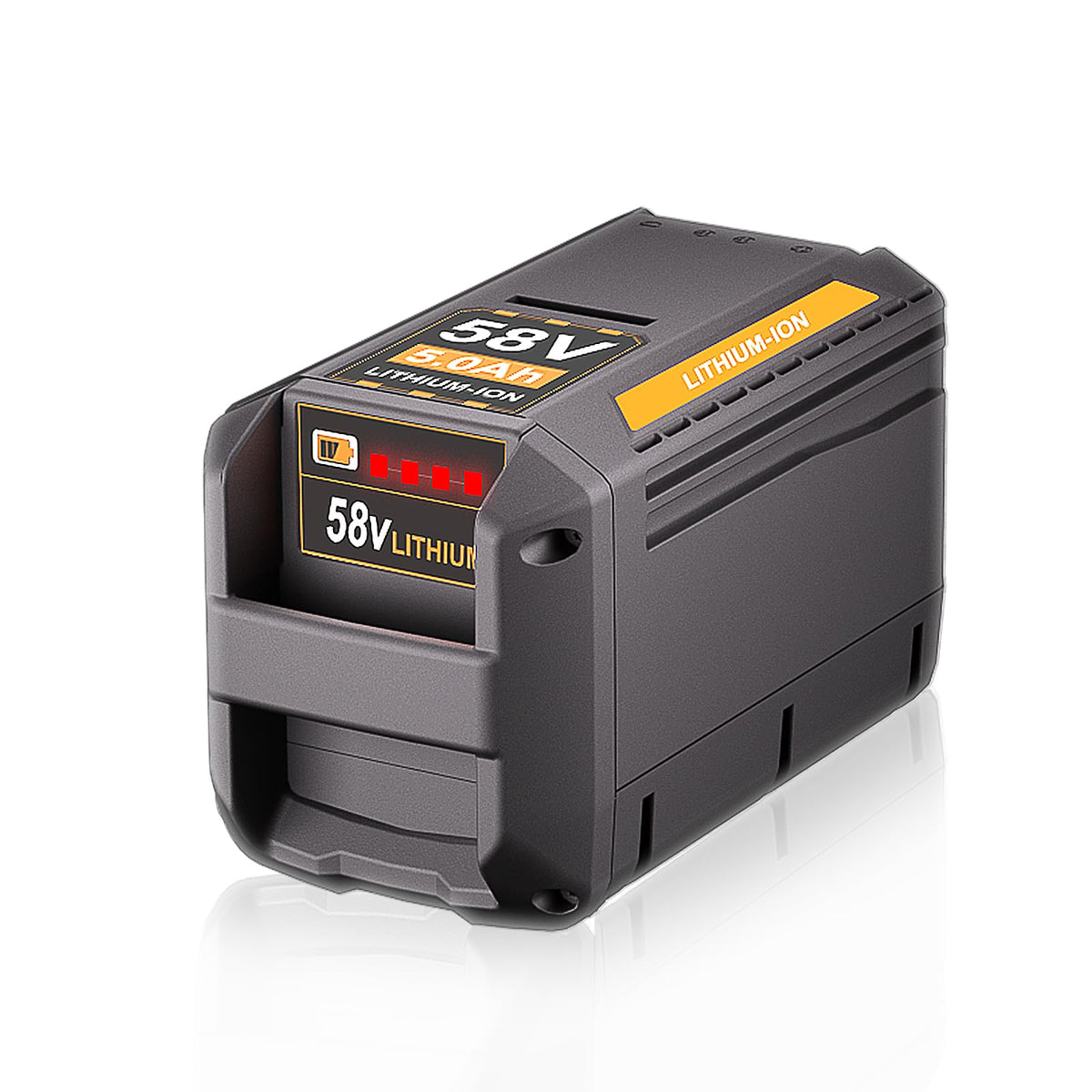 TenHutt 58V replacement battery CBP-58V20 close-up shows compact OEM-fit for reliable power.