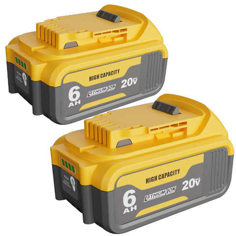 TENMOER 6.0Ah battery front view ready for extended cordless runtime