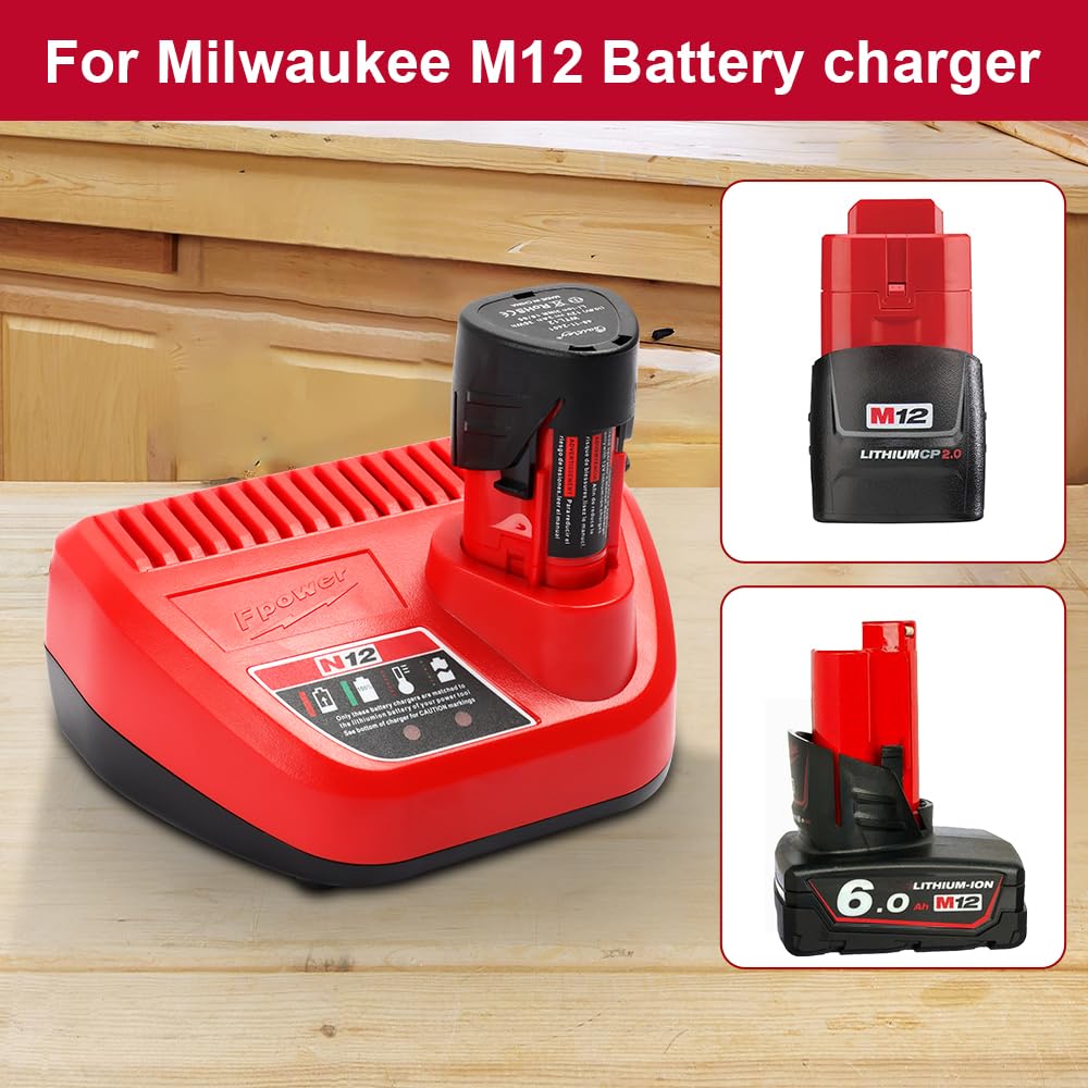 TENMOER quick charge station keeps batteries ready for ongoing projects.