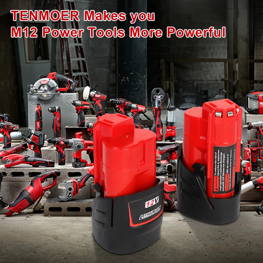 TENMOER workshop scene shows reliable cordless power in action.