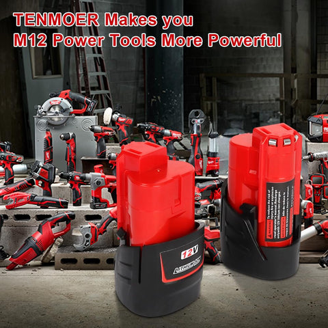 TENMOER workshop scene shows reliable cordless power in action.