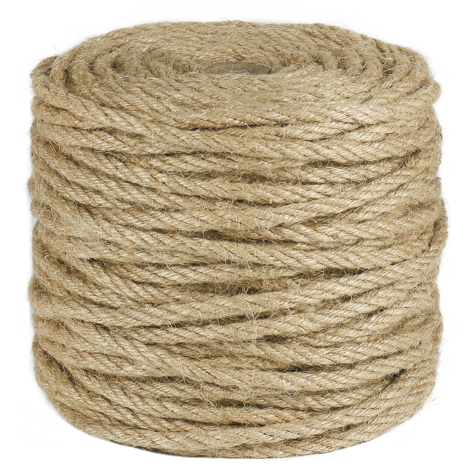 Tenn Well 5mm jute rope coil, sturdy for DIY projects and eco-friendly crafts.
