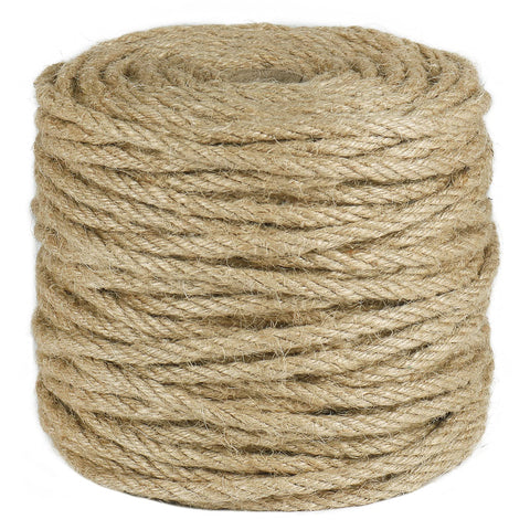 Tenn Well 5mm jute rope coil, sturdy for DIY projects and eco-friendly crafts.