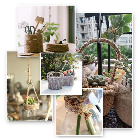 Tenn Well farmhouse decor rope, warm natural texture adds rustic charm.