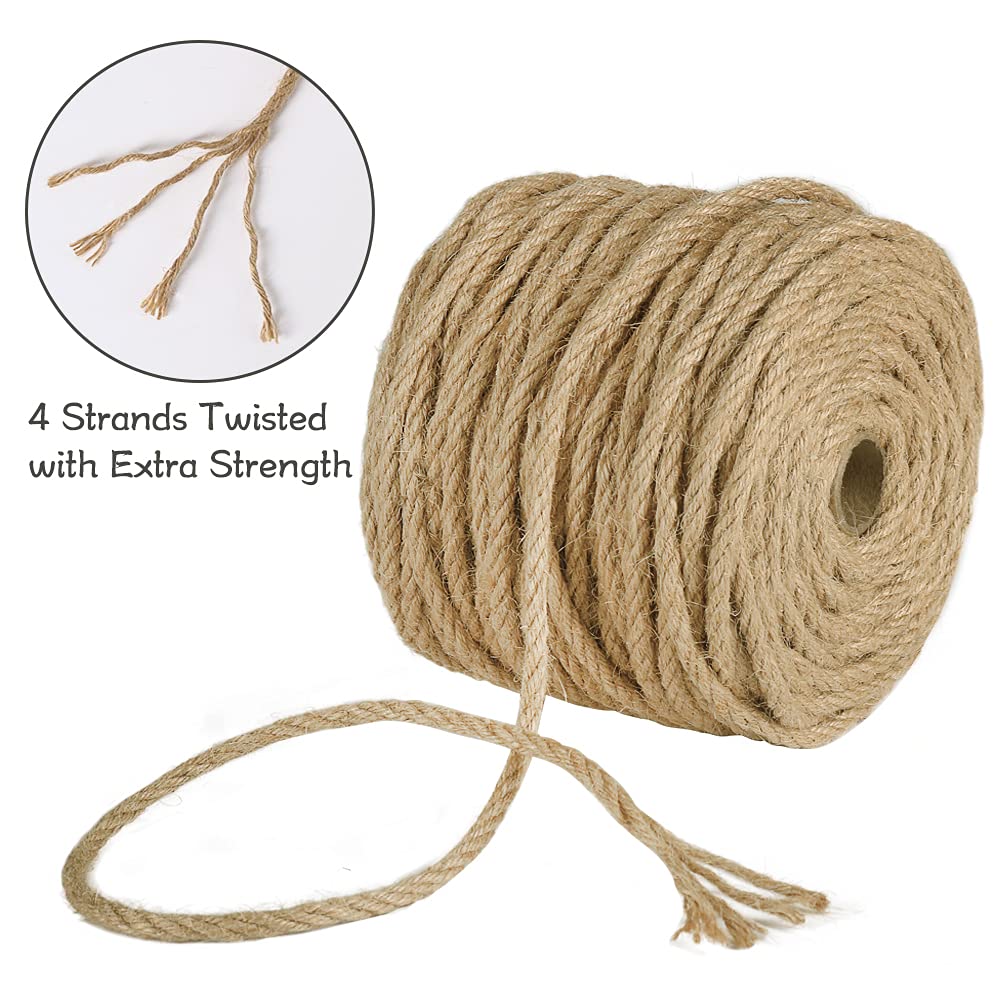 Tenn Well jute twine for crafting, ideal for macrame and home decor projects.
