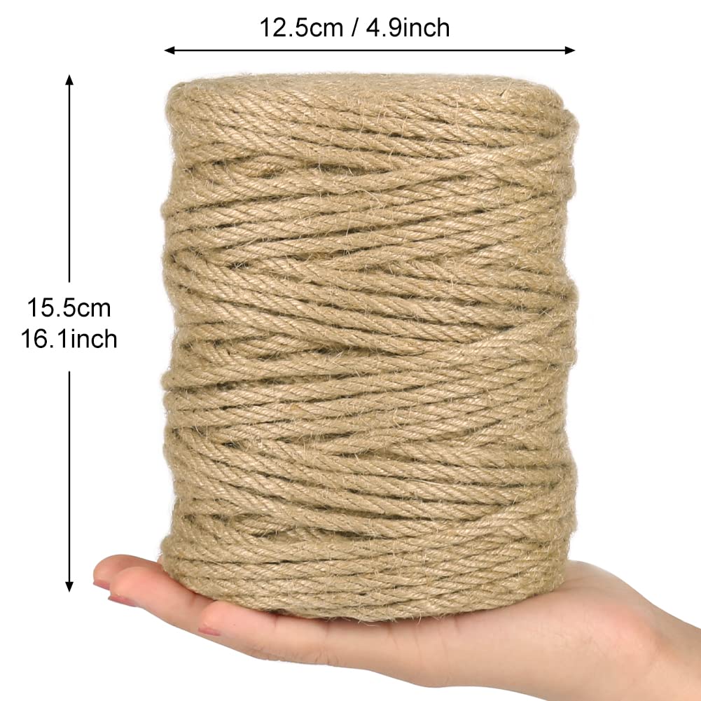 Tenn Well jute rope suitable for DIY macrame plant hangers and more.