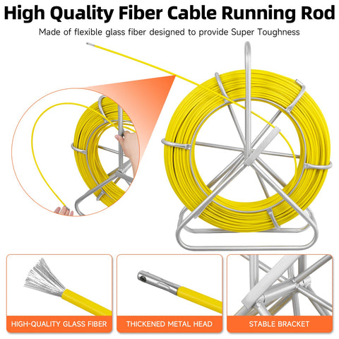 Teodute rust-resistant metal reel stand for stable on-site use.