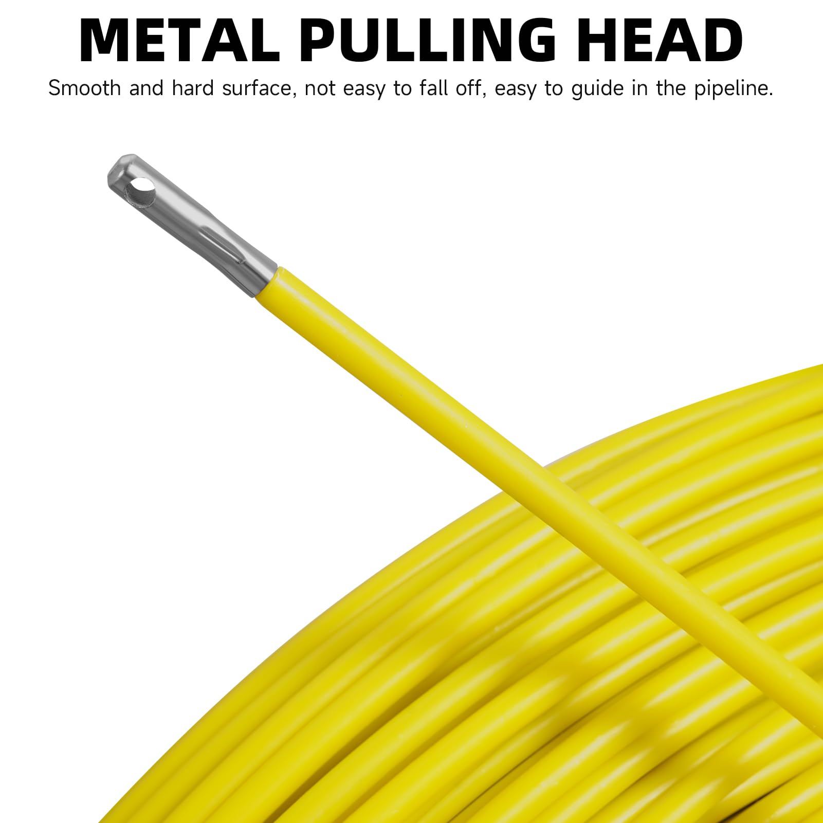 Teodute efficient wire running rod supports clean cable routing through walls.
