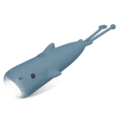 Tepreswes Kids Shark Shaped Flashlight with silicone wrap for gentle play