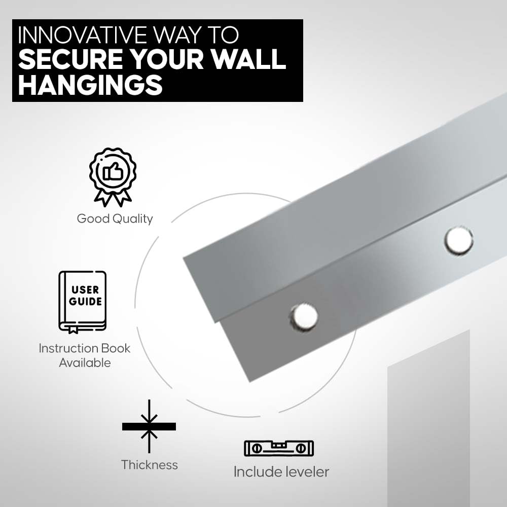 TERET mounting kit with screws and plugs supports up to 60 lbs.