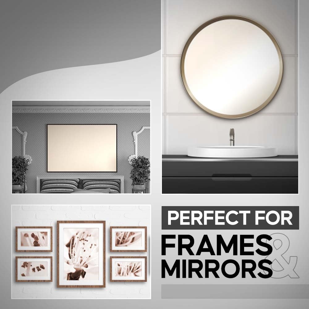 TERET wall mount setup using French cleat hanger enables flexible decor placement.