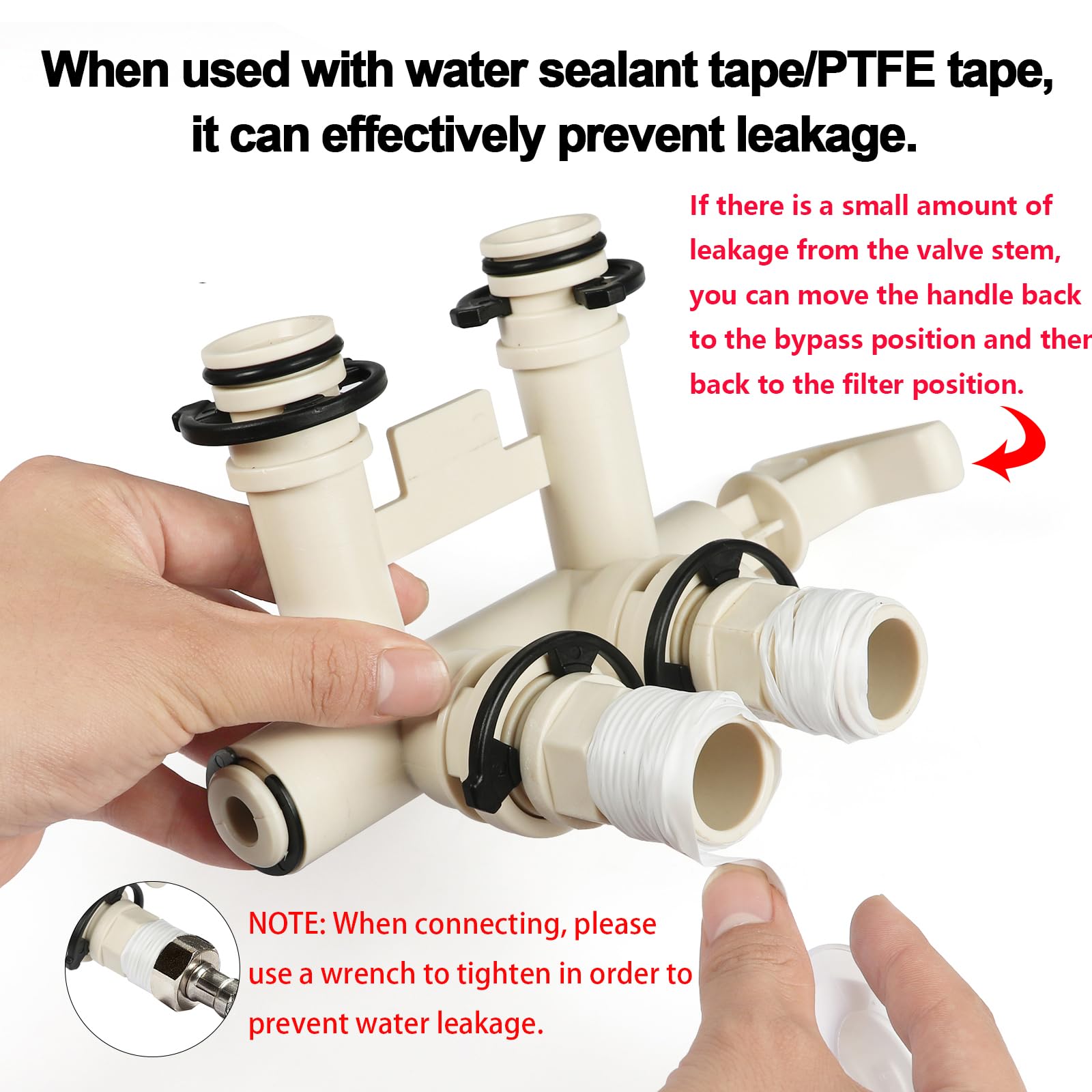 TERGTIRY kit in use under sink demonstrating convenient, standard-sized fit