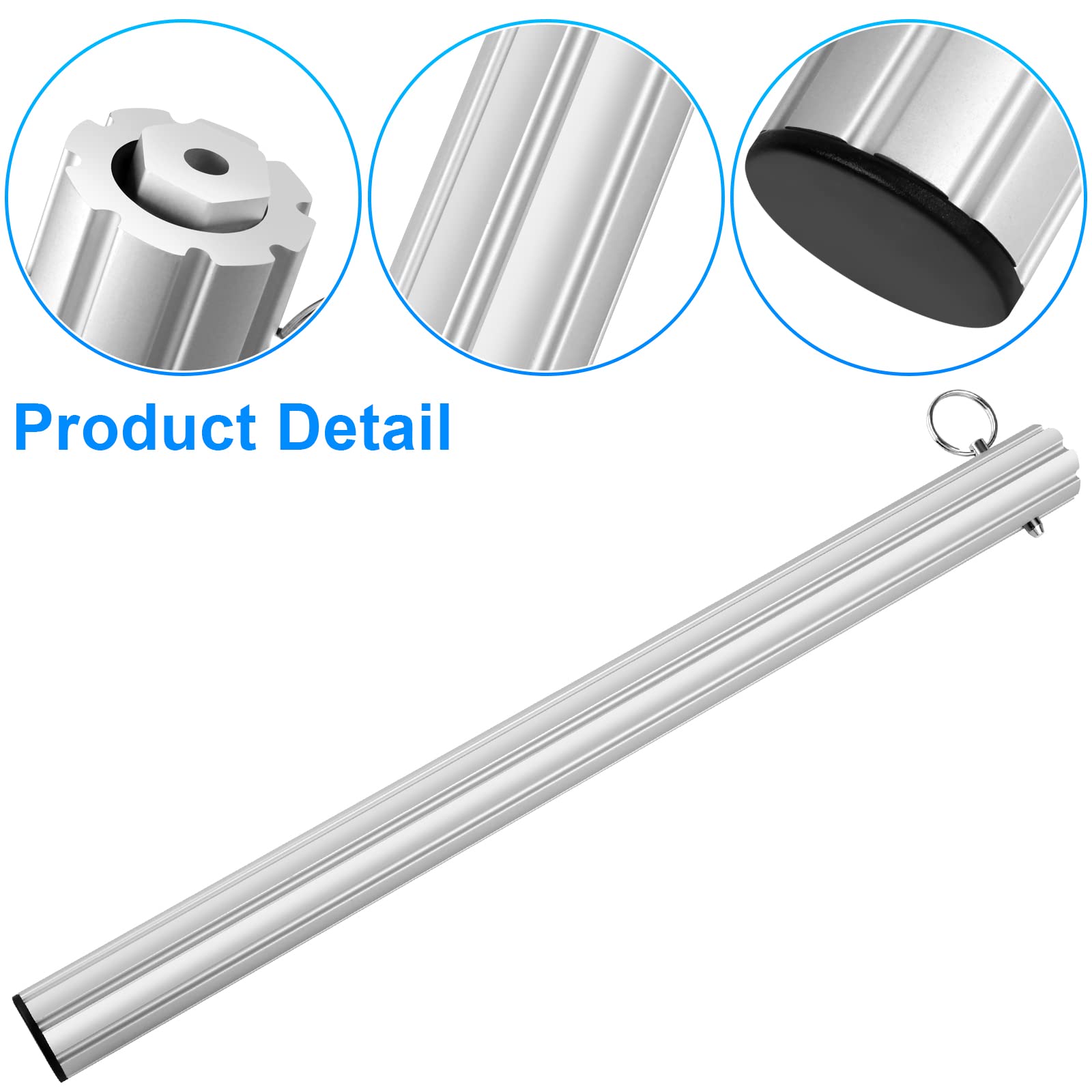 TERGTIRY stainless steel brake handle, durable construction resists wear over time.