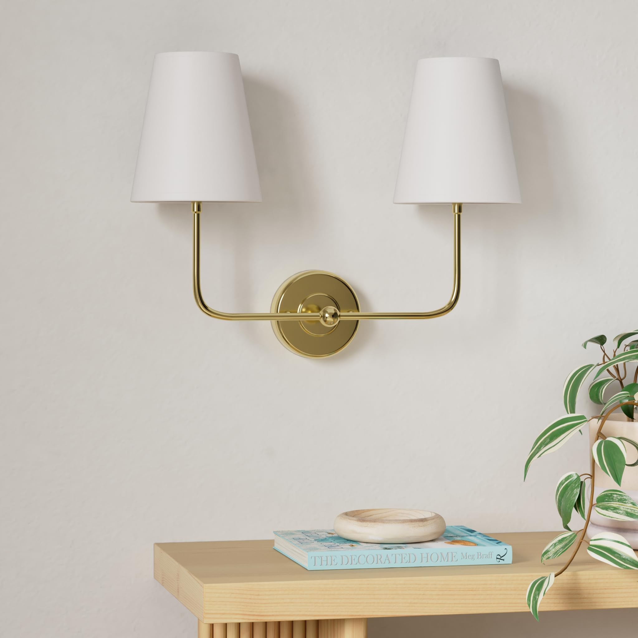 TERLEENART dimmable sconce for customizable mood lighting at home.