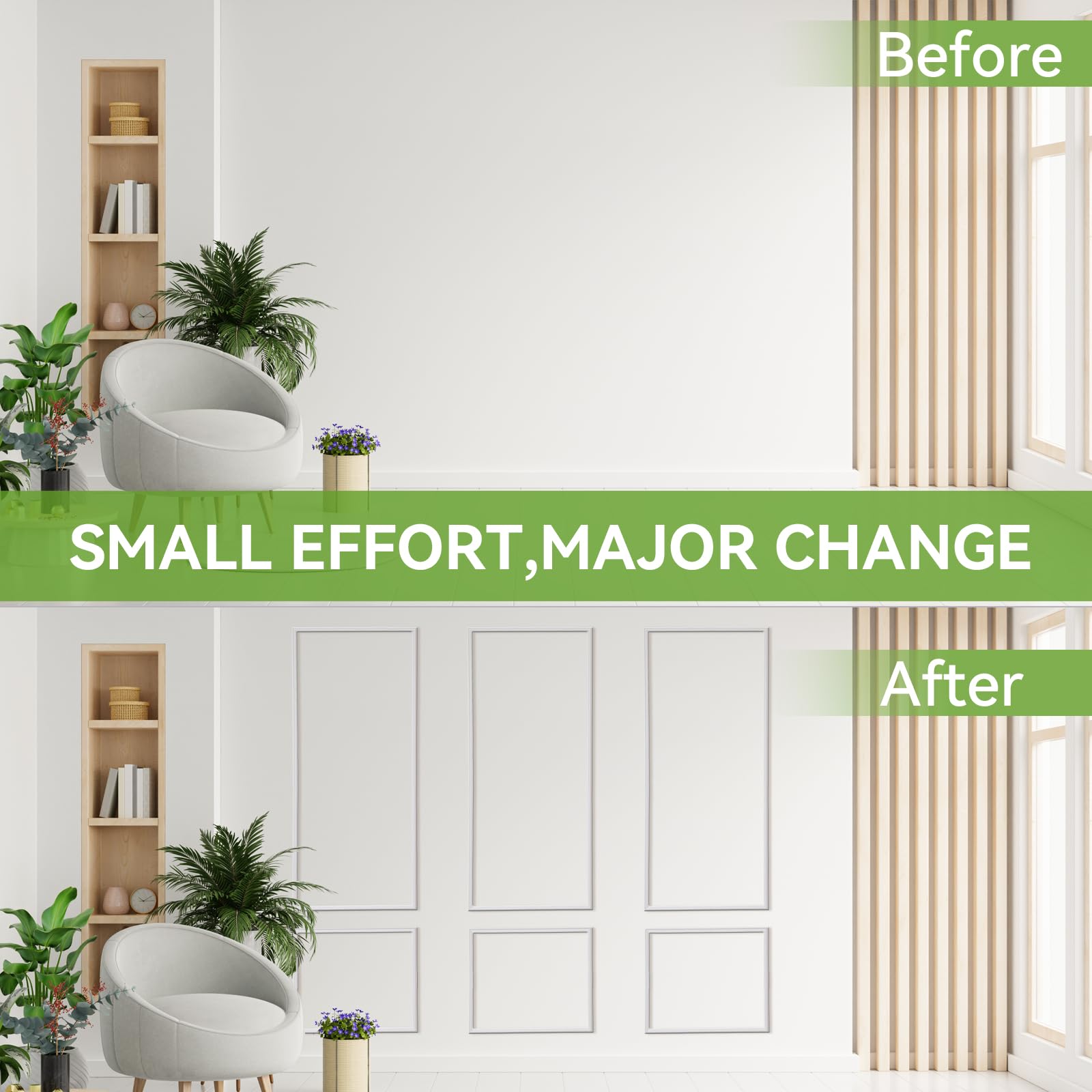 TEROMAS easy adhesive installation lets you apply panels with minimal tools.