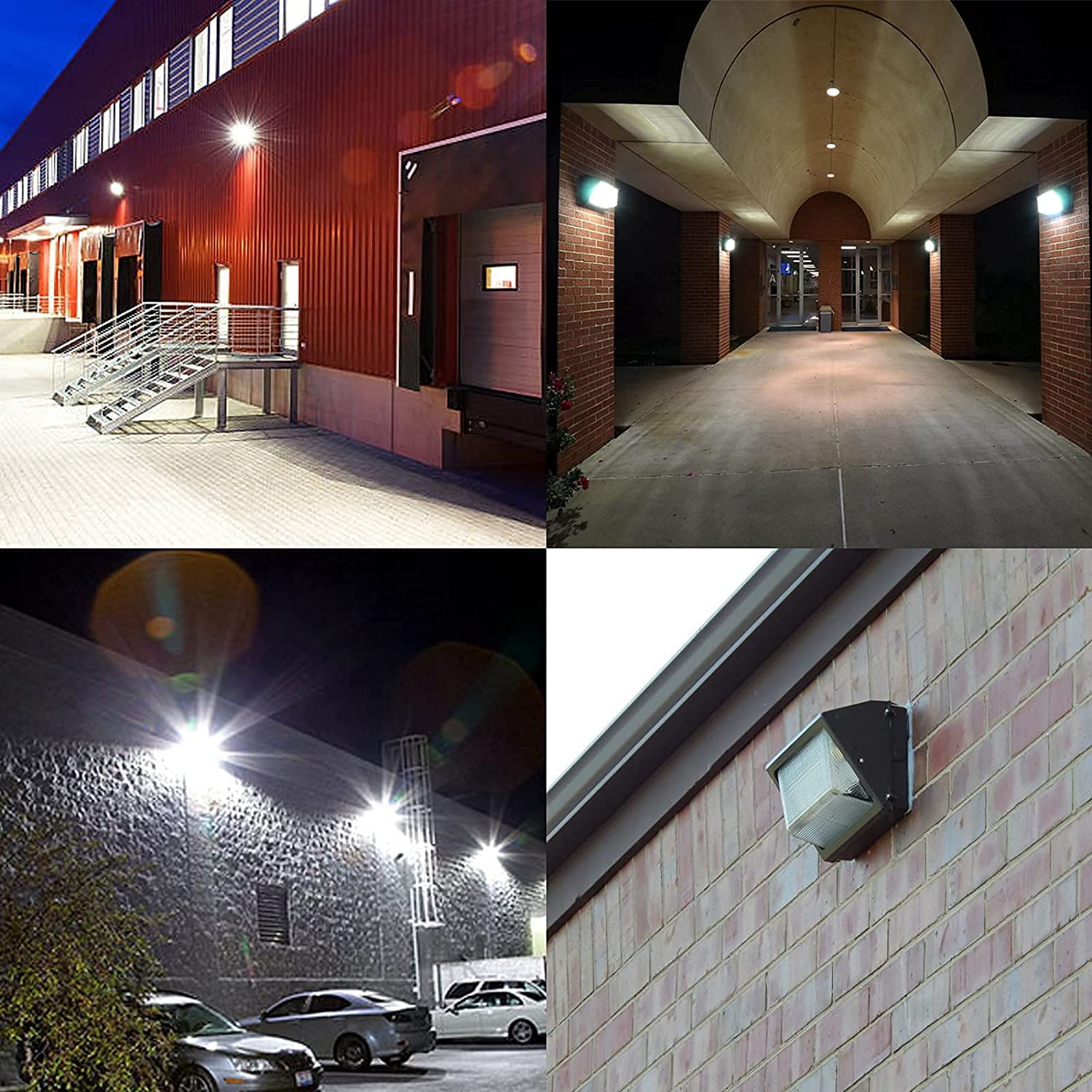 Tesoorda ETL-listed wall pack ensures certified quality and safe operation.