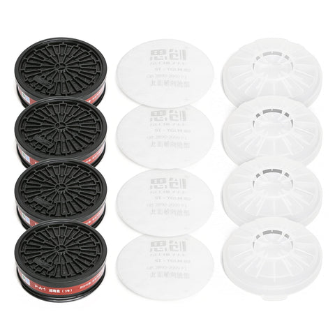 Tesoro Moda replaceable filter cartridges set pack shot highlights filtration options for Tesoro masks.
