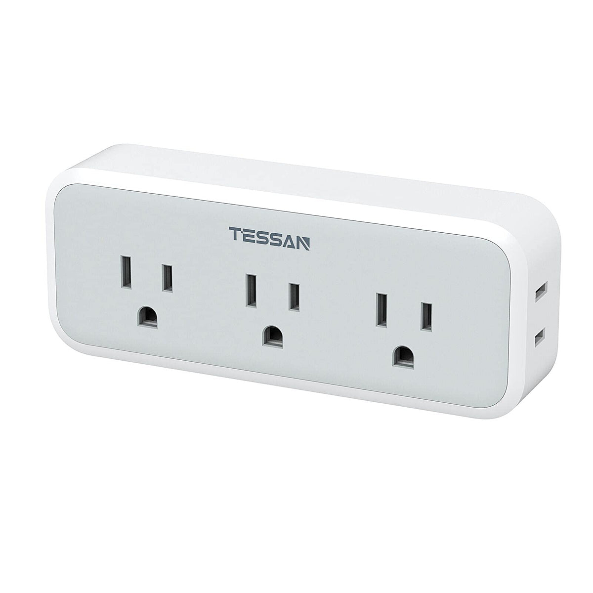 TESSAN 5-outlet outlet extender powers multiple devices at once.