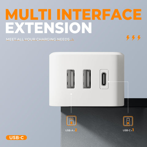 TESSAN cruise-friendly power strip is compact and lightweight for travel.