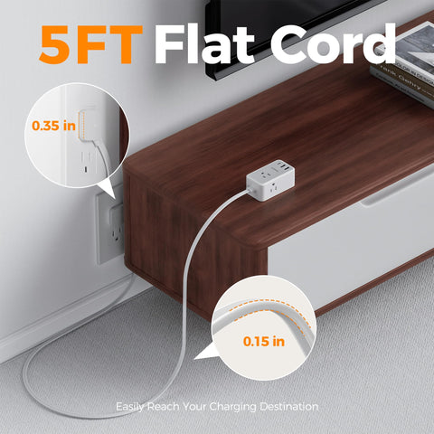 TESSAN flat extension with 45-degree angle saves space on a crowded desk