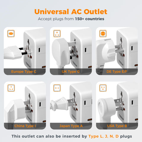 Compact, lightweight design fits in luggage for travel.