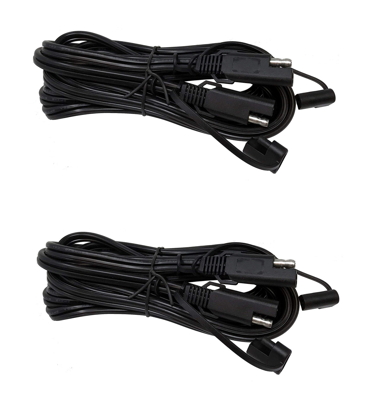 Tetra-Teknica Motobasics SAE12 extension cable for extended charging access.