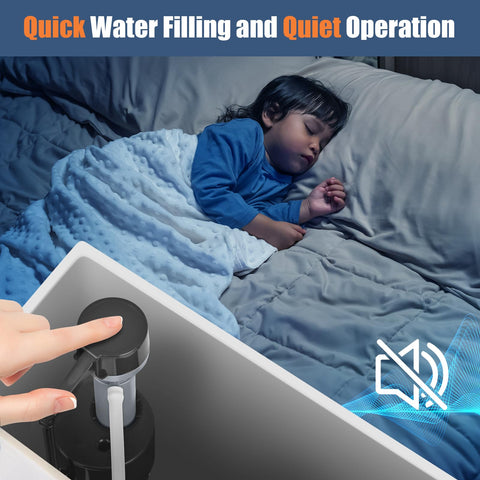 TEVIORA leak-proof-rubber-flap helps prevent water leakage.