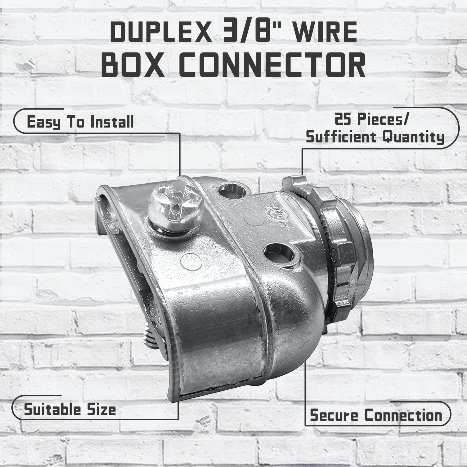Tewloss 25-piece set supports quick, consistent terminations across common 14/2 to 10/3 cables.