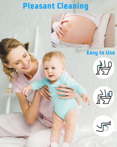 texpot bidet offers three spray modes: soft, relief, and strong
