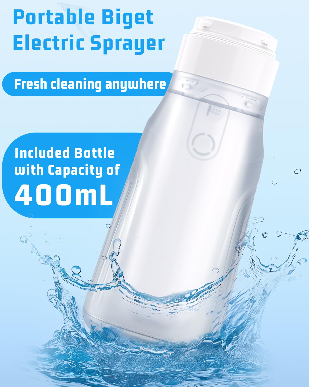 texpot bidet waterproof and leakproof design for daily use