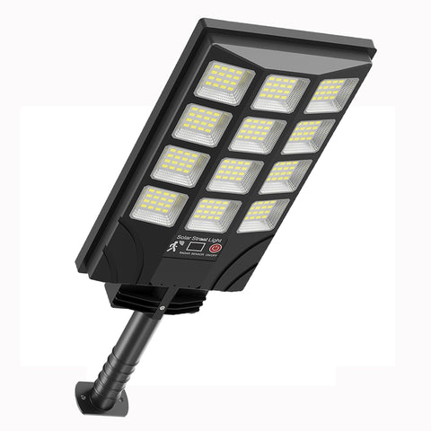 TFKK solar lights outdoor motion sensor front view, bright 6500K output for night visibility.