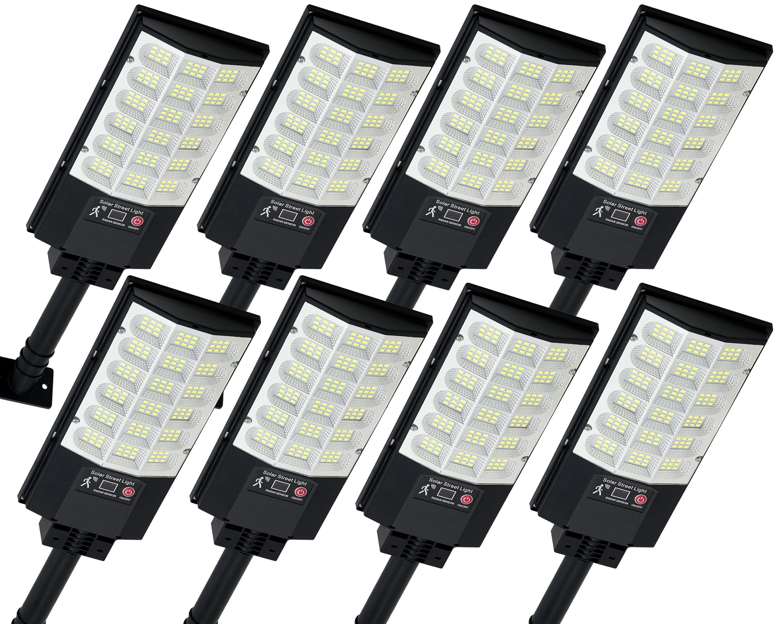 TFKK solar street light with bright LED offers wide outdoor coverage for driveways.