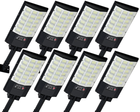 TFKK solar street light with bright LED offers wide outdoor coverage for driveways.