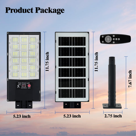 TFKK eight-pack of solar street lights provides scalable yard and driveway lighting.