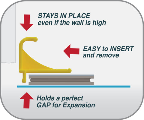 TFloor spacers made in USA and Canada for durable performance.