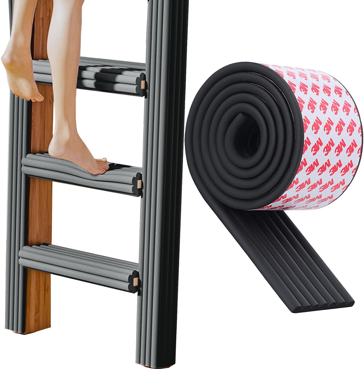 TFXXSJWY bunk bed ladder pad foam cover providing soft cushioning for climbs.
