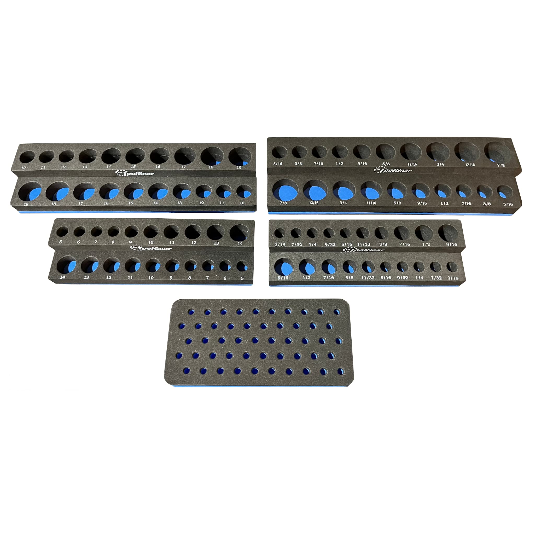 TG ToolGear 50-bit hex holder keeps bits neat and accessible.