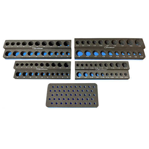 TG ToolGear 50-bit hex holder keeps bits neat and accessible.