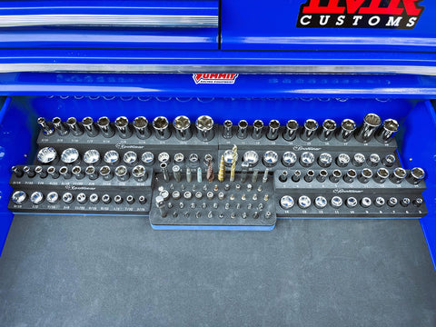 TG ToolGear SAE and Metric labels aid quick size selection.