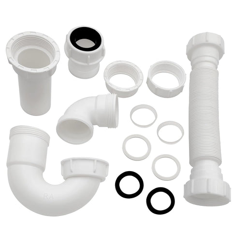 TGEOND P-Trap Drain Kit assembly view showing the compact kit