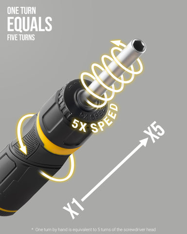 TGFTGF Ergonomic rubberized handle reduces fatigue during long sessions.